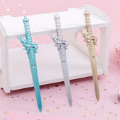 3-osaline Lytwtw kirjatarvete kontori loov Phoenixi mõõga geelpliiats koolitarvikute käepidemega kingirelv armas hiina stiilis vintage