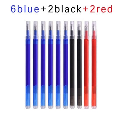 Pilot Pen 0,5 mm Mėlynas juodas raudonas rašalas, ištrinamas gelio rašiklis su keičiamu pildymu Japoniškos raštinės reikmenys, mokyklos rašymo reikmenys