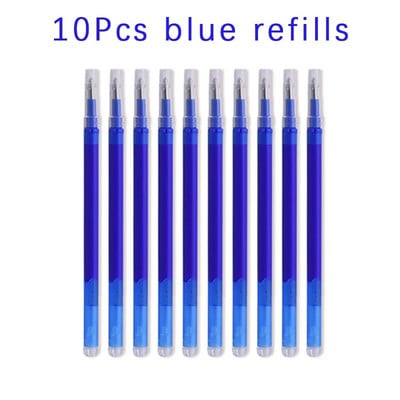 Pilot Pen 0,5 mm Mėlynas juodas raudonas rašalas, ištrinamas gelio rašiklis su keičiamu pildymu Japoniškos raštinės reikmenys, mokyklos rašymo reikmenys