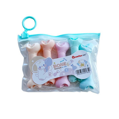 6Gb/partija Jauki multfilmu kaķu izgaismotāji Skolas biroja kancelejas piederumi Skolēniem zīmēšanas piederumi Kawaii saldējuma mini krāsas marķieris