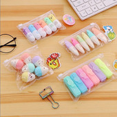 6gab./maisā marķieri krāsainas pildspalvas Radoša dizaina gleznošana, grafiti, marķieru marķieri skolas sešu krāsu kancelejas precēm