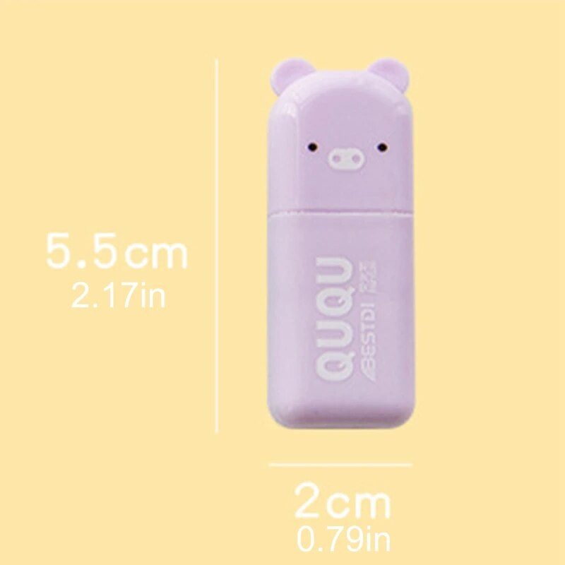 4/6 tk Macaron Color Mini Pehme otsaga esiletõstmispliiatsid Värvilised Suure mahuga markerid Pliiats Journal Fluorestsentspliiats õpilaste kirjatarbed