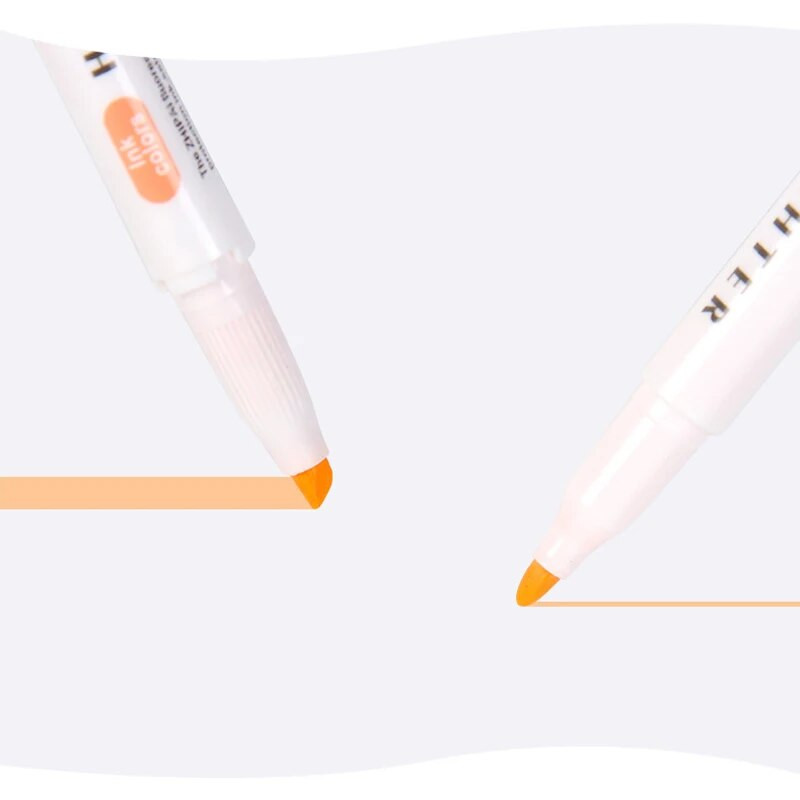 5 gab./komplektā ar divgalvu iezīmētās pildspalvas Grafiti marķieri marķieri mākslas krāsainie skicēšanas marķieri Kawaii kancelejas preču gēla pildspalvas
