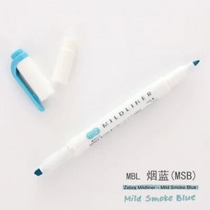 JIANWU 1kom Japanska tiskanica zebra Mild liner dvostruka fluorescentna olovka kuka olovka marker olovka boja Mark olovka slatka