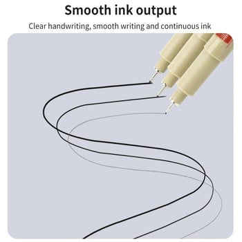 TISHRIC 8811 Needle Pen Art Sakura Pen Nylon Nib Μαύρη Pigma στυλό Micron Χειροποίητο σχέδιο σκίτσο Needle Art/Σχολικά προμήθειες