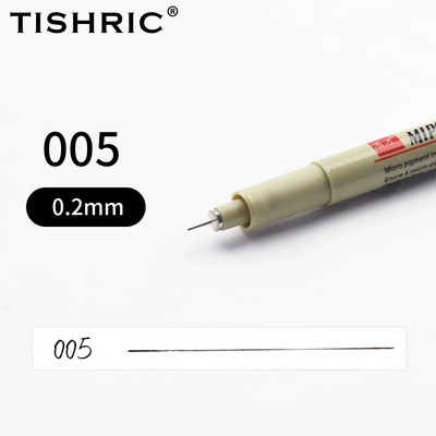 TISHRIC 8811 Needle Pen Art Sakura Pen Nylon Nib Μαύρη Pigma στυλό Micron Χειροποίητο σχέδιο σκίτσο Needle Art/Σχολικά προμήθειες