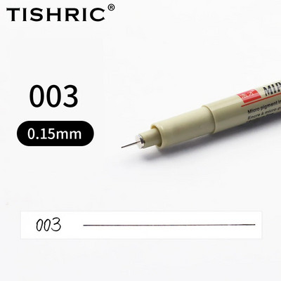 TISHRIC 8811 Needle Pen Art Sakura Pen Nylon Nib Μαύρη Pigma στυλό Micron Χειροποίητο σχέδιο σκίτσο Needle Art/Σχολικά προμήθειες