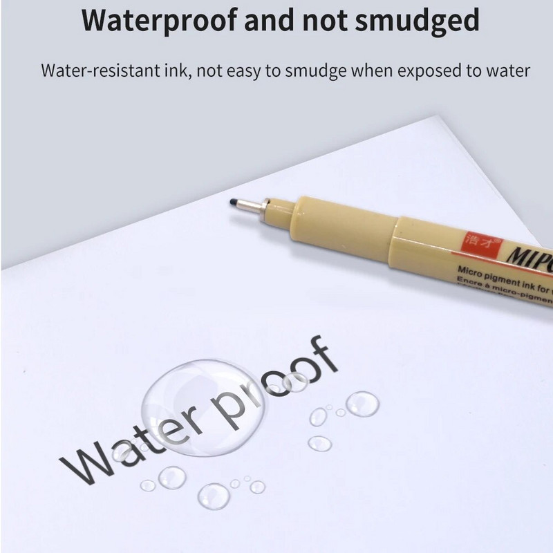 TISHRIC 8811 Needle Pen Art Sakura Pen Nylon Nib Μαύρη Pigma στυλό Micron Χειροποίητο σχέδιο σκίτσο Needle Art/Σχολικά προμήθειες