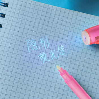 Φωτεινό φως Αόρατο στυλό μελάνι Highlighter Στυλό Σχέδιο Μυστικό Εκμάθηση Μαγικό στυλό για παιδιά Ιδέες Δώρα Μπομπονιέρες για πάρτι Νέο παιχνίδι