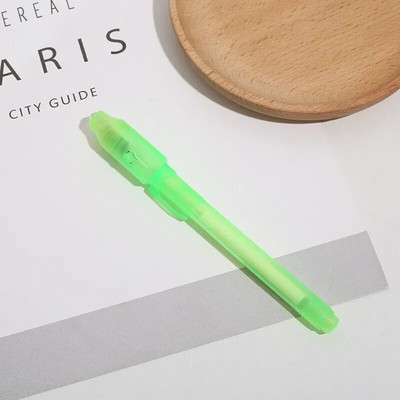 Gaismas gaismas, neredzamās tintes pildspalvas izcēlējs pildspalva Zīmēšanas noslēpums Mācību burvju pildspalva bērniem Idejas Dāvanas Ballīte Priekšrocības Jaunums Rotaļlieta