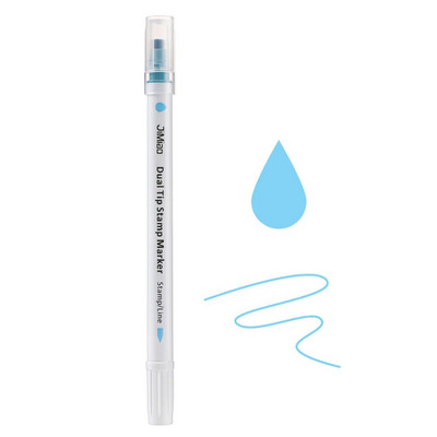 6 värvilist templit Kahe otsaga kunstimarkerid DIY scrapbooking päeviku joonistamine Doodling Highlighter kirjatarbed