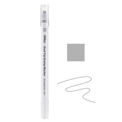 6 värvilist templit Kahe otsaga kunstimarkerid DIY scrapbooking päeviku joonistamine Doodling Highlighter kirjatarbed