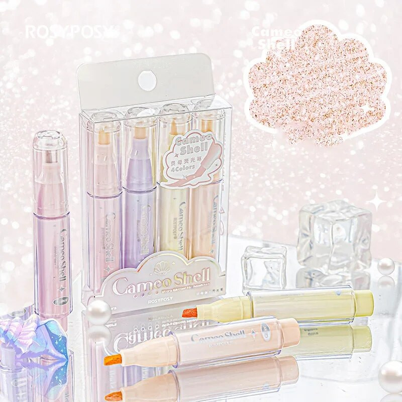 4gab Mīlīgi mirdzoši marķieri, marķieri, marķieri, laineri.