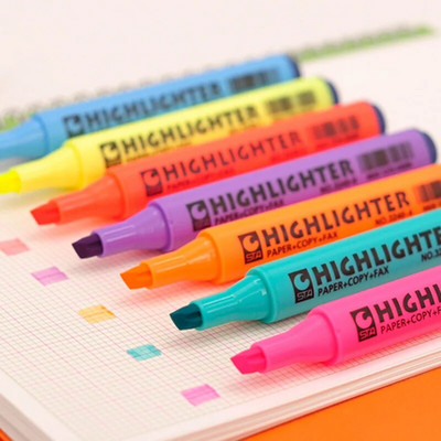 8 värviline STA 3240 ühe peaga marker-pliiats, märkmepliiats