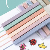 Piibli esiletõstjad Kahe otsaga raamatute esiletõstjad, 6 tükki, armsad esteetilised markerid, õppetarbed ja tarvikud