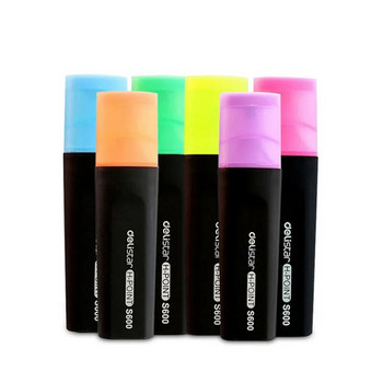 S600 Highlighter Αδιάβροχο στυλό σχεδίασης Μαρκαδόροι στυλό Not Easy Fade Highlighters Φθορίζον φωτεινό χρώμα DropShipping
