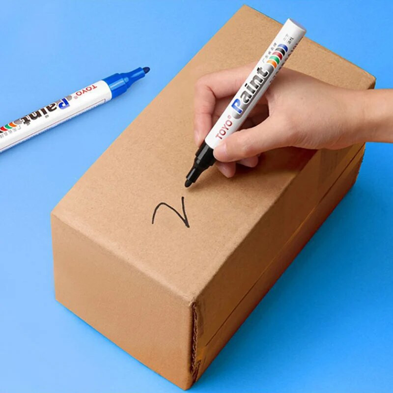 13 krāsu krāsas marķieris, ūdensizturīgs automašīnu riepu protektors, kompaktdisks, metāls, pastāvīgs krāsas marķieris, grafti eļļains Macador Caneta kancelejas preces