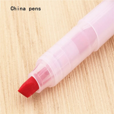 Aukštos kokybės 61 Permatomos spalvos paryškintuvas Mokinių Mokyklos Biuro reikmenys Fluorescentinis meninis žymeklis Naujas