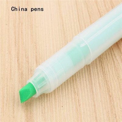 Aukštos kokybės 61 Permatomos spalvos paryškintuvas Mokinių Mokyklos Biuro reikmenys Fluorescentinis meninis žymeklis Naujas