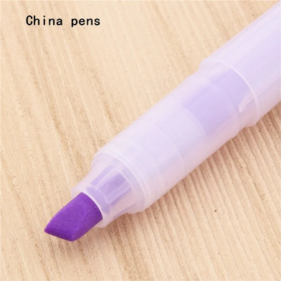 Aukštos kokybės 61 Permatomos spalvos paryškintuvas Mokinių Mokyklos Biuro reikmenys Fluorescentinis meninis žymeklis Naujas