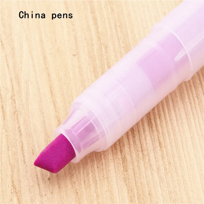 Aukštos kokybės 61 Permatomos spalvos paryškintuvas Mokinių Mokyklos Biuro reikmenys Fluorescentinis meninis žymeklis Naujas