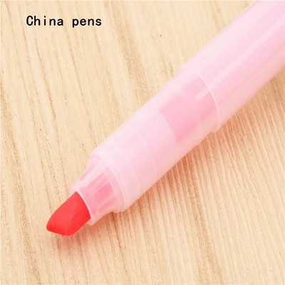 Aukštos kokybės 61 Permatomos spalvos paryškintuvas Mokinių Mokyklos Biuro reikmenys Fluorescentinis meninis žymeklis Naujas