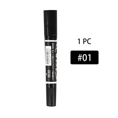 Μαρκαδόροι διπλού άκρου με βάση το λάδι Χρωματιστοί μόνιμοι μαρκαδόροι Εργαλεία ζωγραφικής για παιδιά Γκράφιτι Σχέδιο προμήθειες τέχνης Kawaii Stationery