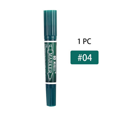 Μαρκαδόροι διπλού άκρου με βάση το λάδι Χρωματιστοί μόνιμοι μαρκαδόροι Εργαλεία ζωγραφικής για παιδιά Γκράφιτι Σχέδιο προμήθειες τέχνης Kawaii Stationery