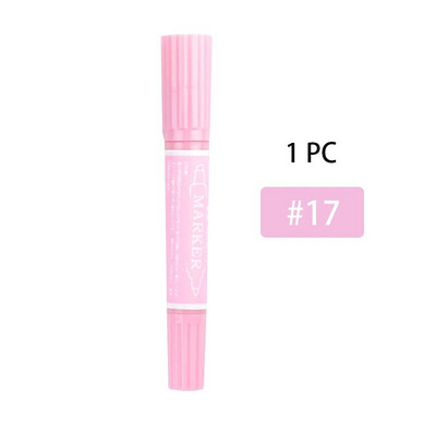 Μαρκαδόροι διπλού άκρου με βάση το λάδι Χρωματιστοί μόνιμοι μαρκαδόροι Εργαλεία ζωγραφικής για παιδιά Γκράφιτι Σχέδιο προμήθειες τέχνης Kawaii Stationery