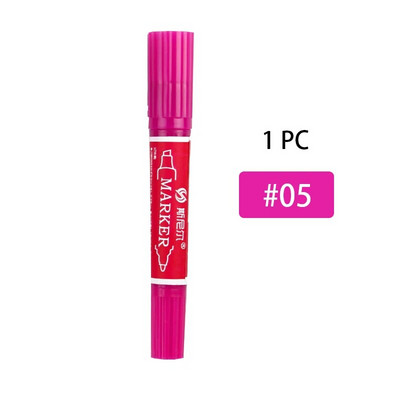 Μαρκαδόροι διπλού άκρου με βάση το λάδι Χρωματιστοί μόνιμοι μαρκαδόροι Εργαλεία ζωγραφικής για παιδιά Γκράφιτι Σχέδιο προμήθειες τέχνης Kawaii Stationery