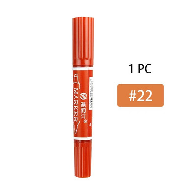 Μαρκαδόροι διπλού άκρου με βάση το λάδι Χρωματιστοί μόνιμοι μαρκαδόροι Εργαλεία ζωγραφικής για παιδιά Γκράφιτι Σχέδιο προμήθειες τέχνης Kawaii Stationery