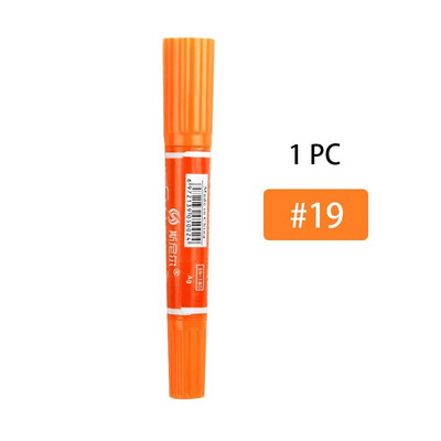 Μαρκαδόροι διπλού άκρου με βάση το λάδι Χρωματιστοί μόνιμοι μαρκαδόροι Εργαλεία ζωγραφικής για παιδιά Γκράφιτι Σχέδιο προμήθειες τέχνης Kawaii Stationery