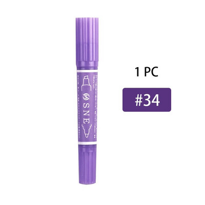 Μαρκαδόροι διπλού άκρου με βάση το λάδι Χρωματιστοί μόνιμοι μαρκαδόροι Εργαλεία ζωγραφικής για παιδιά Γκράφιτι Σχέδιο προμήθειες τέχνης Kawaii Stationery