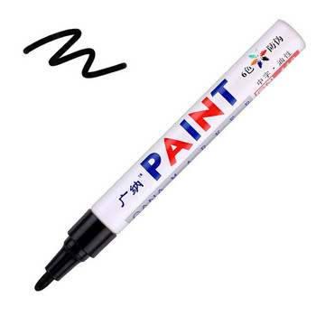 Водоустойчива писалка за боядисване на протектора на гумите за автомобилни гуми DIY Art Drawing Pen for RC Car Crawler TRX4 TRX6 Axial Wall Seam Paint Marker Pen