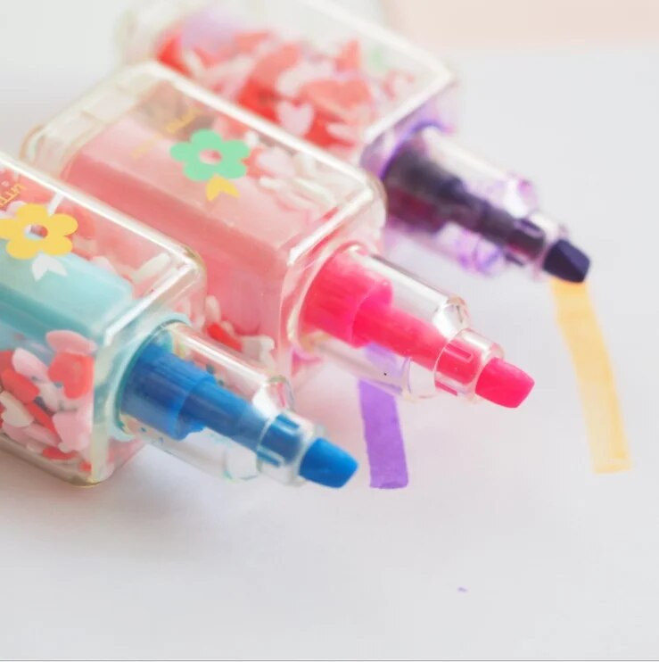 1 gab.Lytwtw`s nagu lakas pudelīte radošā marķiera pildspalva Cute Kawaii grafiti marķiera krāsa Kancelejas preču zīmējums Lovely Sweet