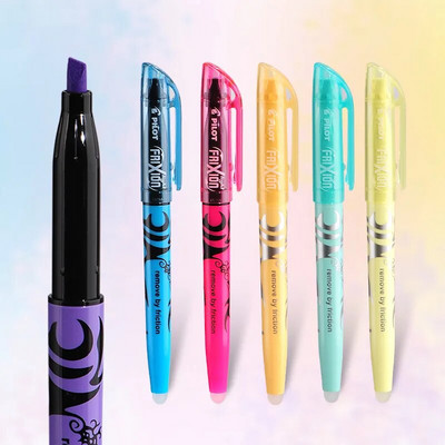 1 tk Pilot Kustutatav Highlighter Pliiats Frixion Ink Fluorescent Pastel Color Marker Liner joonistamiseks Kirjade Kooli A6250