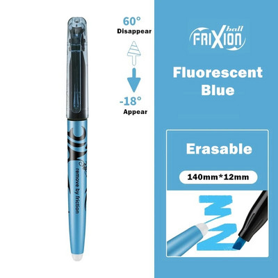1 gab. Pilot Dzēšams marķieris Pildspalva Frixion Ink Fluorescent pasteļkrāsu marķiera laineris zīmēšanai ar burtiem School A6250