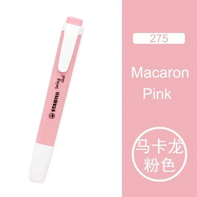 STABILO Νέα 275 Highlighters Παστέλ Μαρκαδόροι Swan Swing 6 Χρώματα Μονό Κείμενο Focus Μαρκαδόρο για Σχολικό Γραφείο 1Τμ