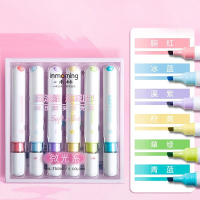 Pastel Highlighter, Decompress Pen, Chisel Tip, Highlighters Pastel, Bible Highlighter, Multicolor Highlighter Pack
