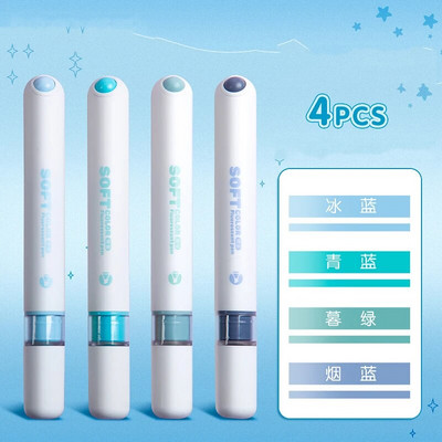 Pastel Highlighter, Decompress Pen, Chisel Tip, Highlighters Pastel, Bible Highlighter, Multicolor Highlighter Pack