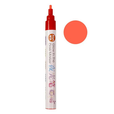 Πολύχρωμο φωτεινό στυλό Δημιουργικό στυλό ζωγραφικής με μαρκαδόρο που λάμπει στο σκοτεινό μαρκαδόρο Student φωτεινό στυλό επισήμανσης γκράφιτι