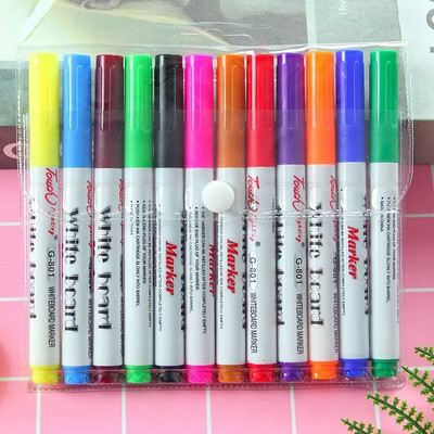 12 τμχ Μαγικό στυλό Παιδιά DIY Διασκέδαση Διαφωτισμός Εκπαίδευση Στυλό γκράφιτι Μαγικό στυλό ζωγραφικής με νερό Πολύχρωμο μαρκαδόρο στυλό Τέχνη