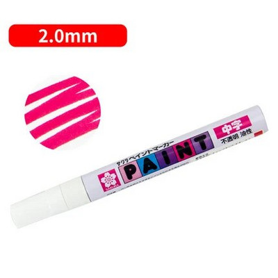 1 gab Sakura akrila marķiera klinšu krāsošanas komplekts bērniem, akmens krāsas pildspalvu komplekts, keramikas stikls, koks, DIY amatniecībai, mākslas piederumi