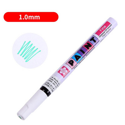 1 gab Sakura akrila marķiera klinšu krāsošanas komplekts bērniem, akmens krāsas pildspalvu komplekts, keramikas stikls, koks, DIY amatniecībai, mākslas piederumi