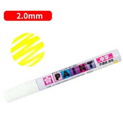 1 gab Sakura akrila marķiera klinšu krāsošanas komplekts bērniem, akmens krāsas pildspalvu komplekts, keramikas stikls, koks, DIY amatniecībai, mākslas piederumi