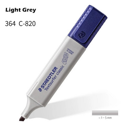 1gab STAEDTLER pasteļkrāsu marķiera pildspalva 1-5 mm līnija, vintage marķieris, izceļošs papīrs, fakss, rasējums biroja skola A6112