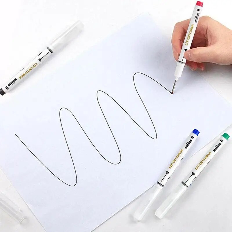 2 mm eļļaini dziļi caurumi, gari uzgali Marķieri Kancelejas piederumu pildspalvas Ūdensnecaurlaidīgi mākslas piederumi metāla perforēšanai vannas istabas kokapstrādes instrumenti