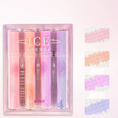 Χαριτωμένα παστέλ επισημάνσεις για σχολικά είδη, ανάμεικτα χρώματα με μαρκαδόρους της Βίβλου με μαλακή μύτη σμίλης