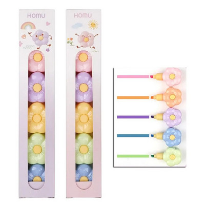 5 Krāsas/Kaste Kaķa nags Lācis Sirds formas marķieris Karikatūra Studentu Līnija Krāsu Marķieris Pildspalva Rokas Konts Pildspalva Skolas Biroja piederumi