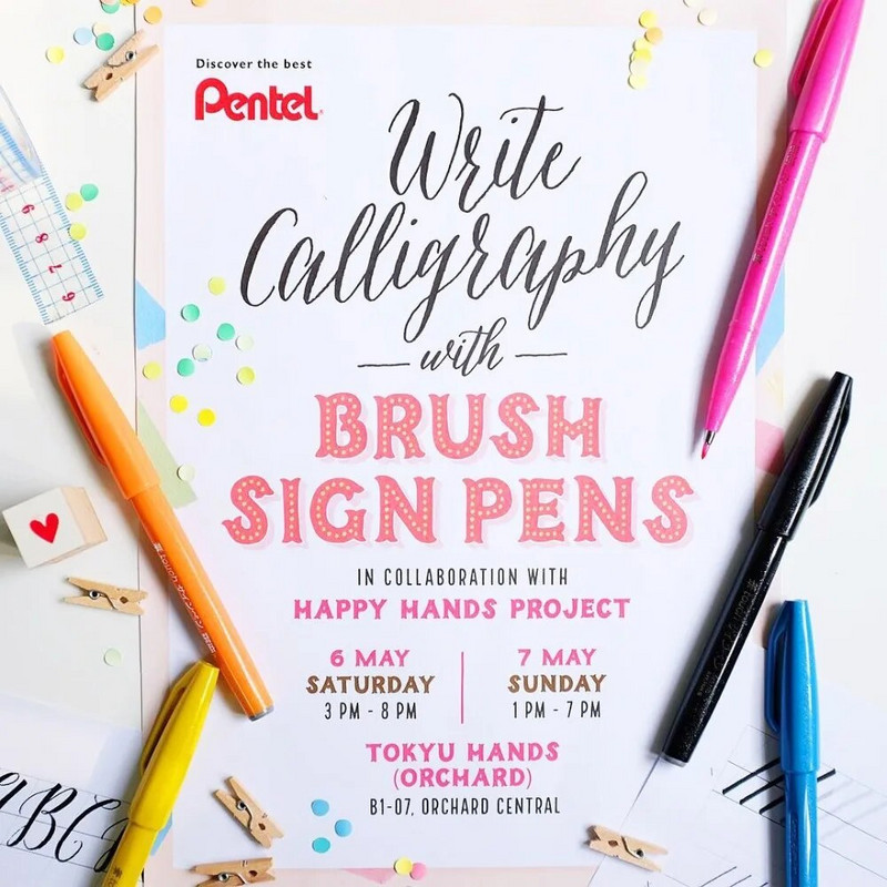 Pentel krāsains mākslas marķieris filca pildspalva, kaligrāfija, zīmēšana, otu zīmēšanas pildspalvas Skolas kancelejas preces biroja piederumi 12 krāsu pildspalva SES15C